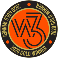 2020 W3 Gold Winner