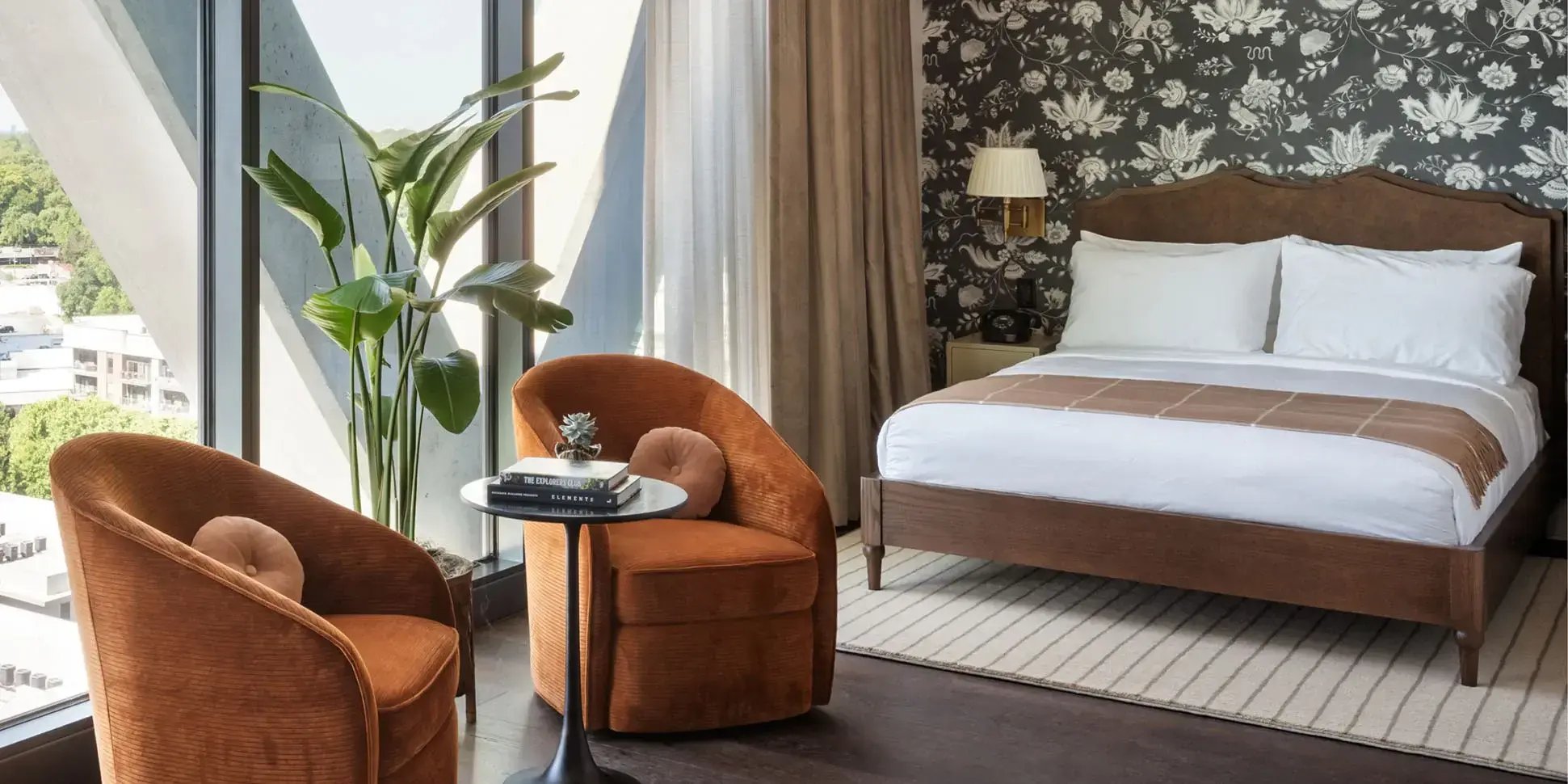 Guest room at Forth Atlanta