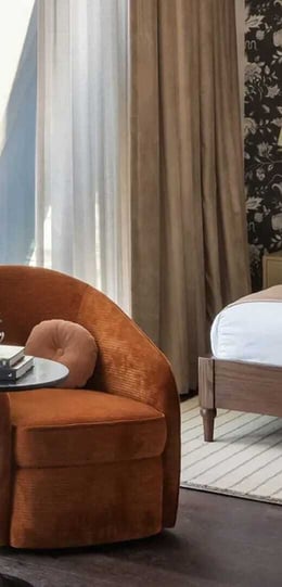 Guest room at Forth Atlanta