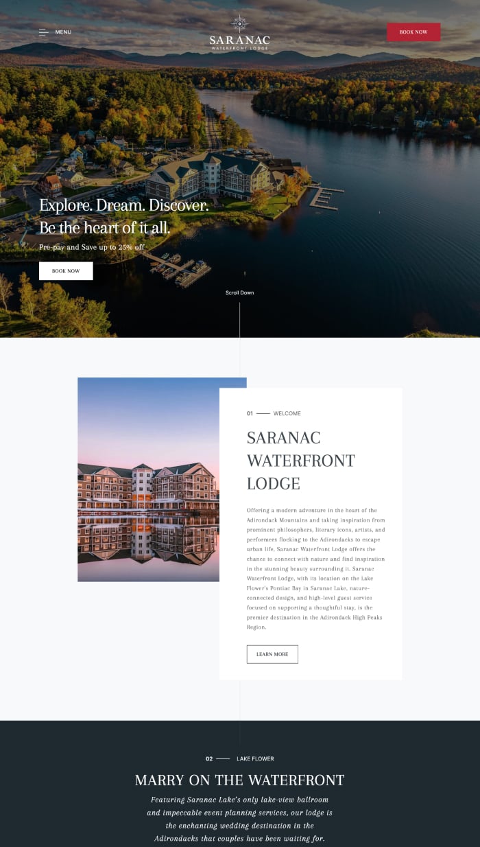 saranac-website-design-by-gourmet-marketing
