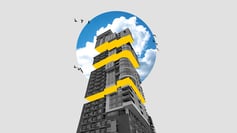 building with levels going to the sky