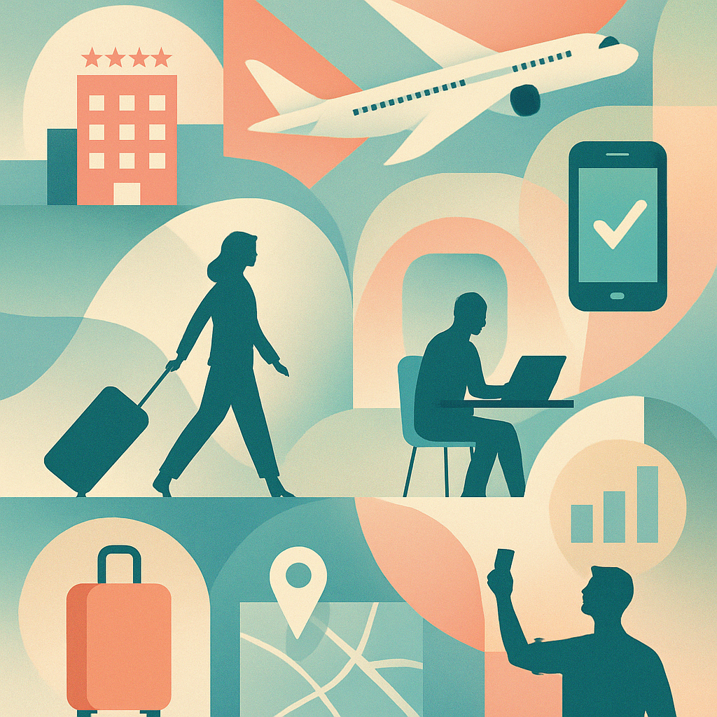 Image showing people experiences various styles of travel 