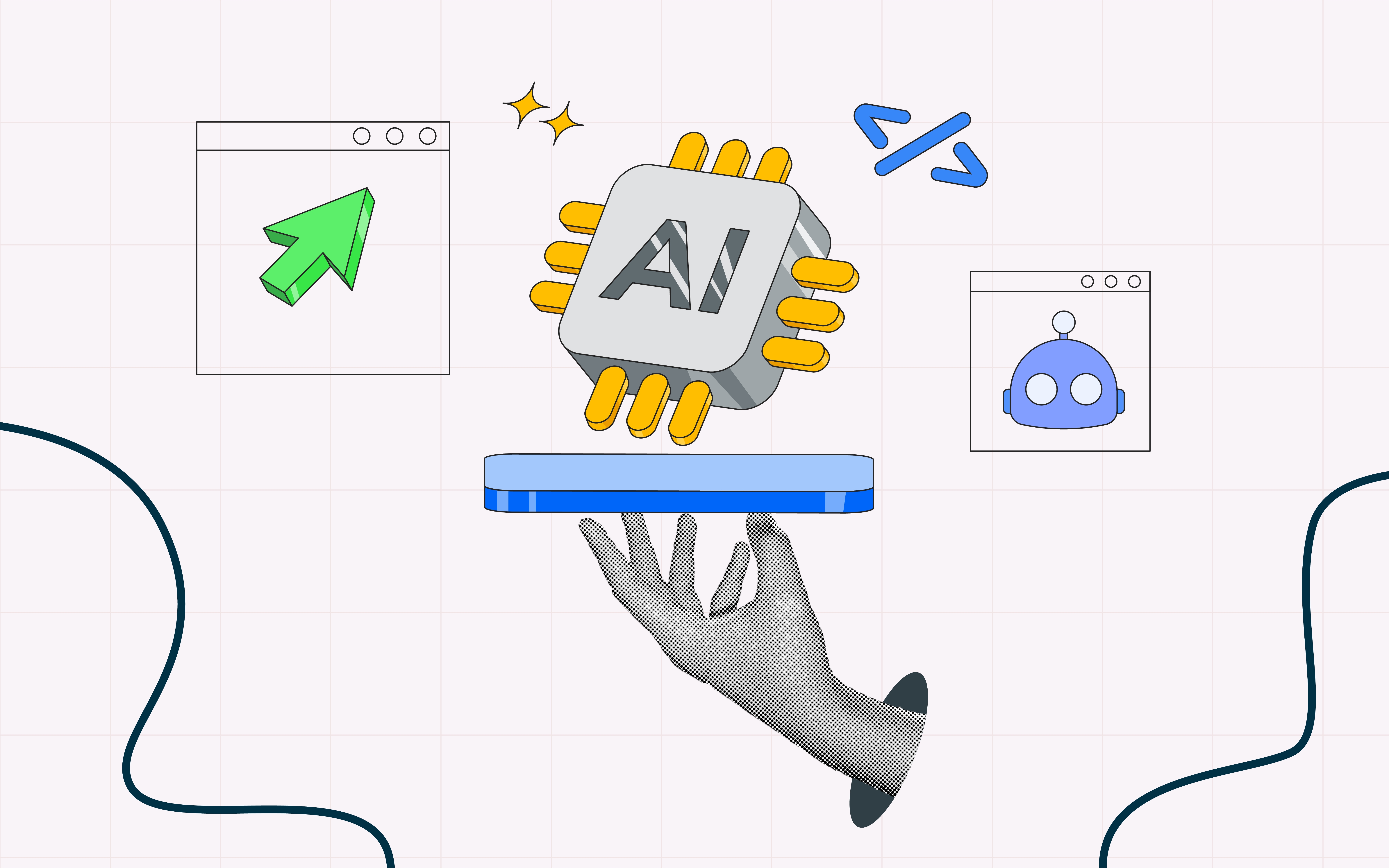 Image depicting the use of AI 